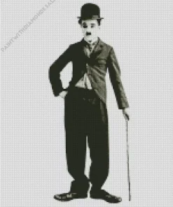 Charlie Chaplin Actor Diamond Painting