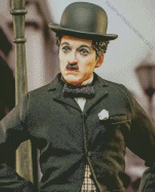 Charlie Chaplin Comedian Diamond Painting