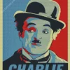 Charlie Chaplin Poster Diamond Painting