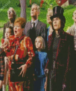 Charlie And The Chocolate Factory Characters Diamond Painting