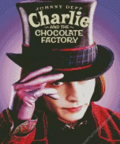 Charlie And The Chocolate Factory Poster Diamond Painting