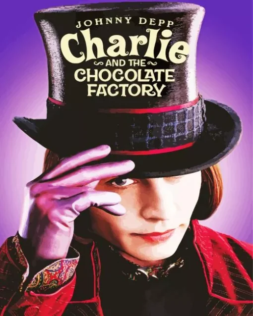 Charlie And The Chocolate Factory Poster Diamond Painting