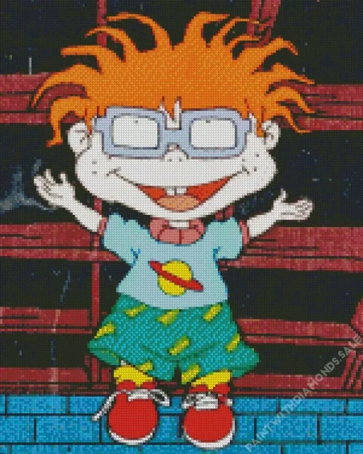 Chuckie Finster Rugrats Diamond Painting