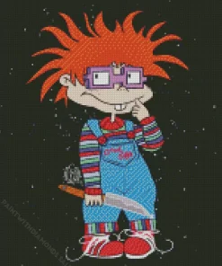 Chuckie Finster Character Diamond Painting