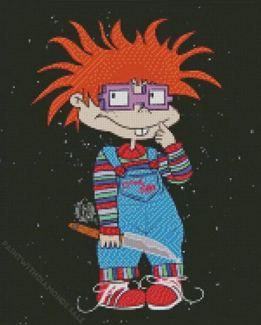 Chuckie Finster Character Diamond Painting