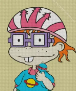 Chuckie Finster In Rugrats Diamond Painting