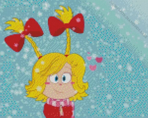 Cindy Lou Who Character Diamond Painting