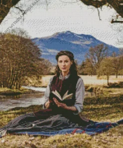 Claire Fraser Outlander Character Diamond Painting