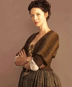 Claire Fraser Character Diamond Painting