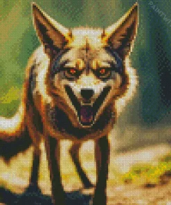 Coyote Animal Diamond Painting