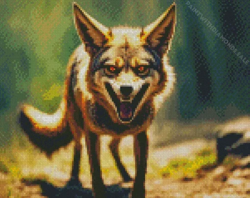 Coyote Animal Diamond Painting