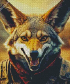 Coyote Wolf Diamond Painting