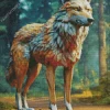 Coyote Wolf Animal Diamond Painting