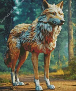 Coyote Wolf Animal Diamond Painting