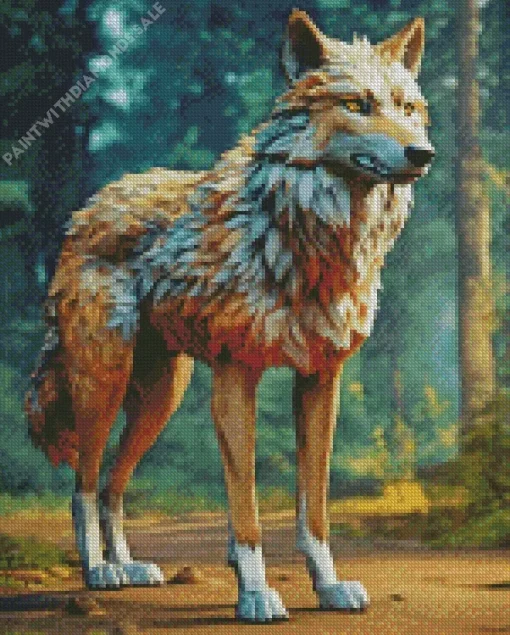 Coyote Wolf Animal Diamond Painting