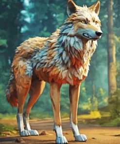 Coyote Wolf Animal Diamond Painting