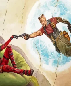 Deadpool 2 Art Diamond Painting