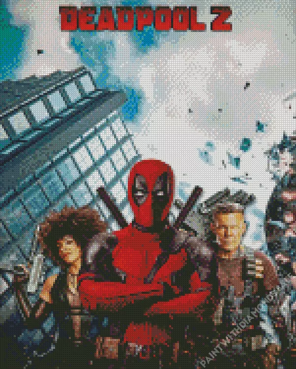 Deadpool 2 poster Diamond Paintings Deadpool 2 Poster Diamond Painting