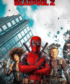 Deadpool 2 Poster Diamond Painting