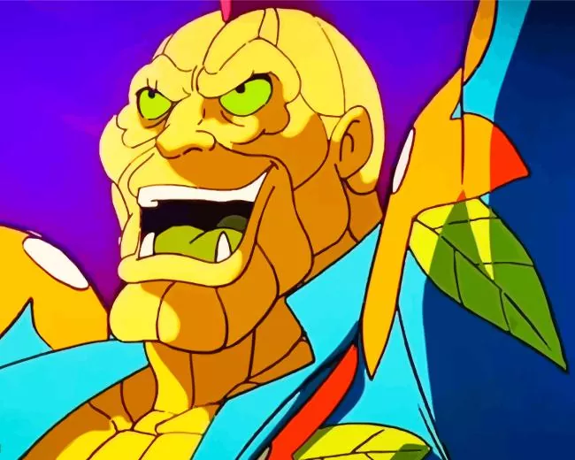 Duke Nukem in Captain Planet Diamond By Numbers Duke Nukem In Captain Planet Diamond Painting