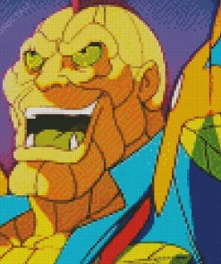 Duke Nukem In Captain Planet Diamond Painting