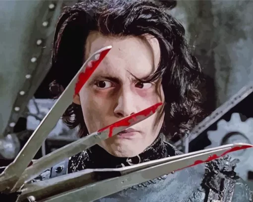 Edward Scissorhands Diamond Painting