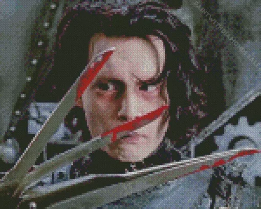 Edward Scissorhands Diamond Painting