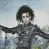 Edward Scissorhands Character Diamond Painting