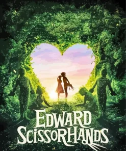 Edward Scissorhands Film Poster Diamond Painting