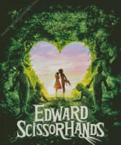 Edward Scissorhands Film Poster Diamond Painting