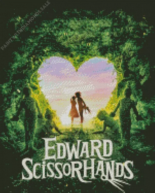 Edward Scissorhands Film Poster Diamond Painting