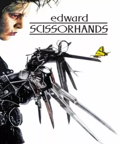 Edward Scissorhands Movie Diamond Painting