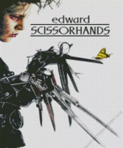 Edward Scissorhands Movie Diamond Painting