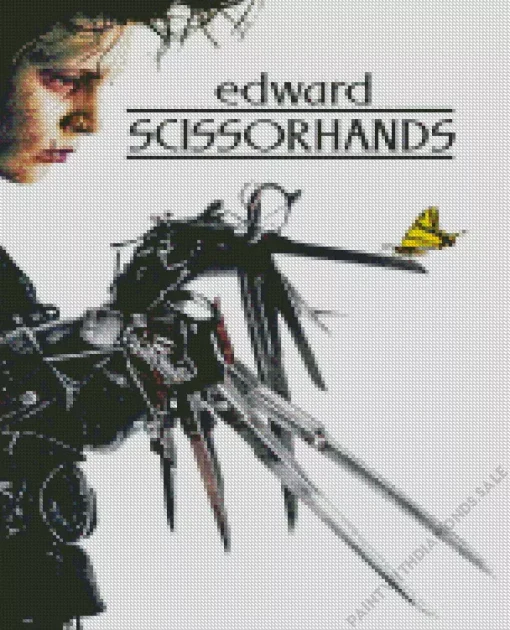 Edward Scissorhands Movie Diamond Painting