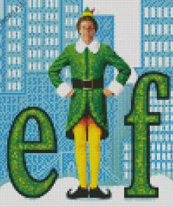 Elf Movie Poster Diamond Painting