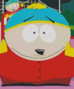 Eric Cartman Character Diamond Painting