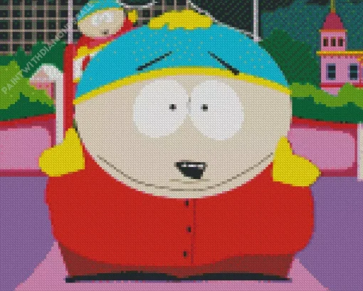 Eric Cartman Character Diamond Painting