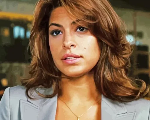 Eva Mendes As Roxanne Simpson Diamond Painting