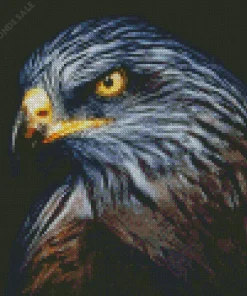 Falcon Head Diamond Painting