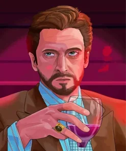 Frederick Chilton Red Dragon Diamond Painting