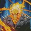 Ghost Rider Character Art Diamond Painting