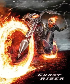 Ghost Rider Movie Diamond Painting