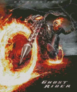 Ghost Rider Movie Diamond Painting