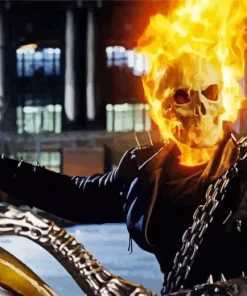 Ghost Rider Movie Poster Diamond Painting