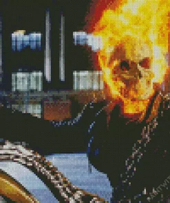 Ghost Rider Movie Poster Diamond Painting