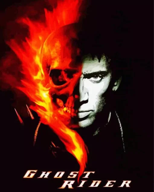 Ghost Rider Poster Diamond Painting