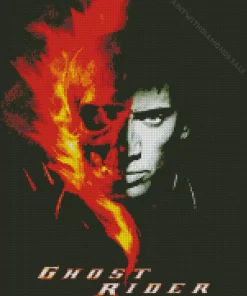 Ghost Rider Poster Diamond Painting