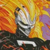 Ghost Rider Poster Animation Diamond Painting