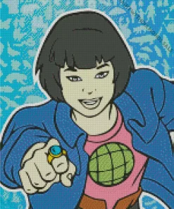 Gi Captain Planet Diamond Painting