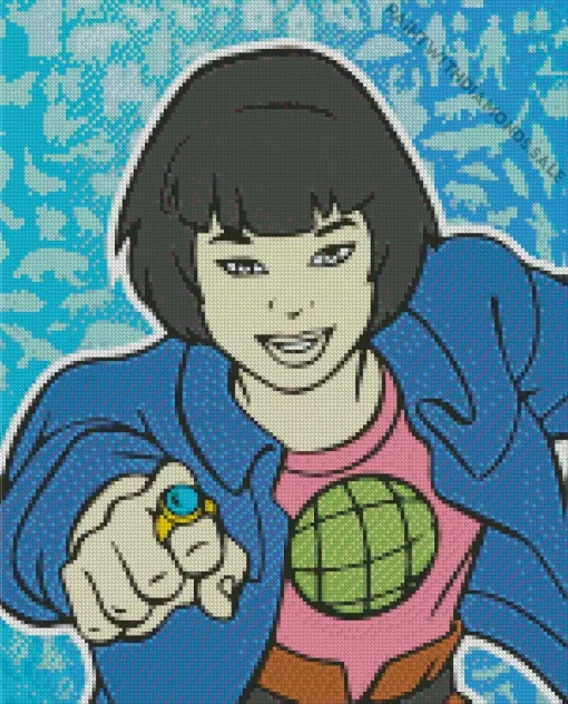 Gi Captain Planet Diamond Painting